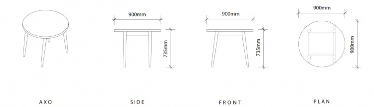 Forum Round | Meeting Table & Workstations | Hans Thyge & Co