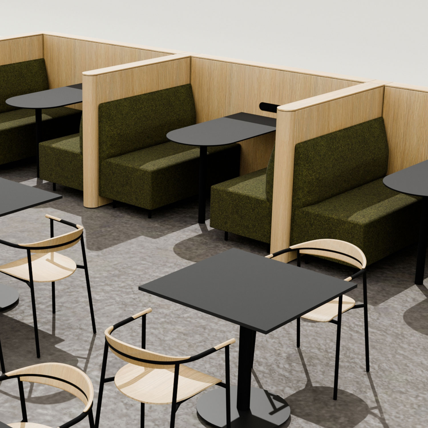 BLOX Banquette Seating 150 System Design Icons of Denmark